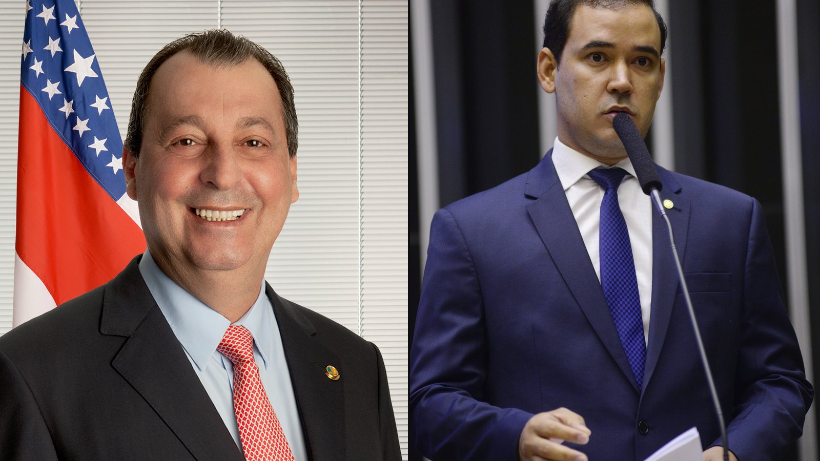 Omar Aziz e Vicentinho Júnior